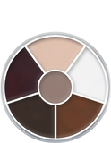 Kryolan Cream Colour Circle 6 Colours 01306