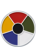 Kryolan Cream Colour Circle 6 Colours 01306