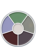 Kryolan Cream Colour Circle 6 Colours 01306