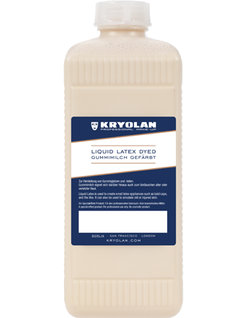 Kryolan Liquid Latex, dyed 500ml 02553