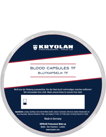 Kryolan Blood Capsules TF (10) 04046-00