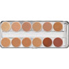 Kryolan Supracolor Palette 12 Colours  01004/00
