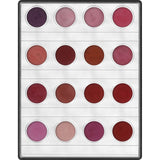Kryolan Lip Rouge Mini Palette 16 colours  01206/00