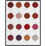 Kryolan Lip Rouge Mini Palette 16 colours  01206/00
