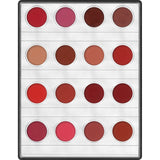 Kryolan Lip Rouge Mini Palette 16 colours  01206/00