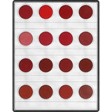 Kryolan Lip Rouge Mini Palette 16 colours  01206/00