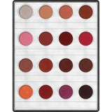 Kryolan Lip Rouge Mini Palette 16 colours  01206/00