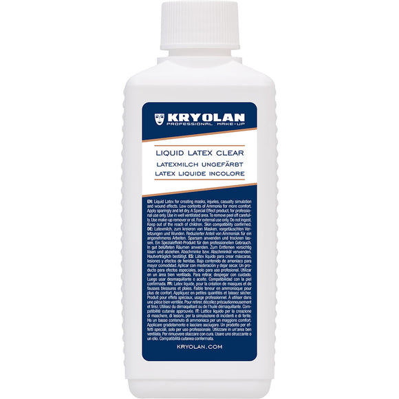 Kryolan Liquid Latex Clear 250ml 02542/00