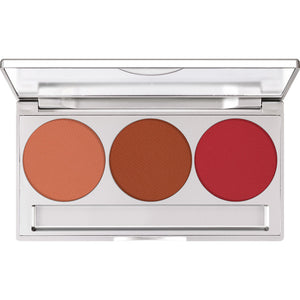 Kryolan Professional Trio Blusher Set (magnetic) 05193/01