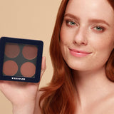 Kryolan Sculpt & Glow Palette 4 Colors 09154/00