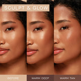 Kryolan Sculpt & Glow Palette 4 Colors 09154/00