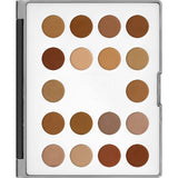 Kryolan HD Micro Foundation Cream Mini-Palette 18 Colors 19018/00