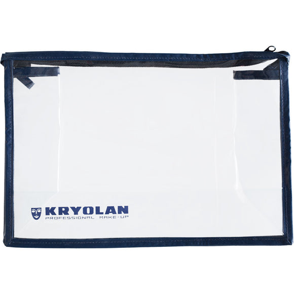 Kryolan Clear Zipper Bag small 27781/00