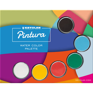 Pintura Water Color Palette 6 Colors 24ml 86116/00