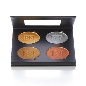 Ben Nye Lumiere Metallic Palette 4 Colours MLUP-4