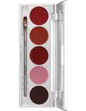 Kryolan Lip Rouge Set with 5 Colours 01215