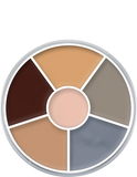 Kryolan Cream Colour Circle 6 Colours 01306