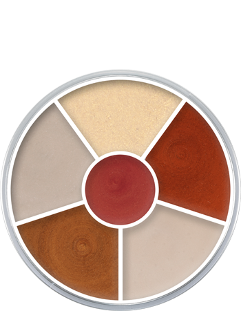Kryolan Cream Colour Circle Wheel 01316