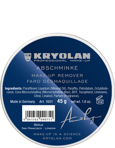 Kryolan Removing Cream 45G 01601