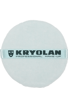 Kryolan Kry Powder Puff Blue Colour 10cm 01724