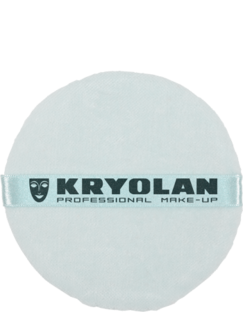 Kryolan Kry Powder Puff Blue Colour 10cm 01724