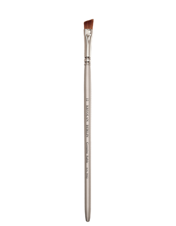 Kryolan Angled No. 12 brush, silver 03812-00