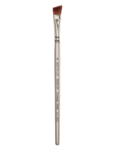 Kryolan Angled No. 16 brush, silver 03816-00