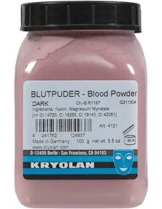 Kryolan Instant Blood Powder 100g 04121-00