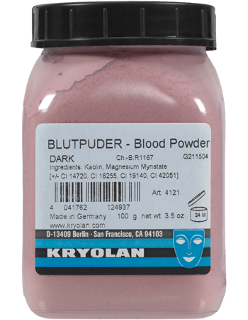 Kryolan Instant Blood Powder 100g 04121-00
