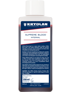 Kryolan Supreme Blood Internal 200ML 04192-00