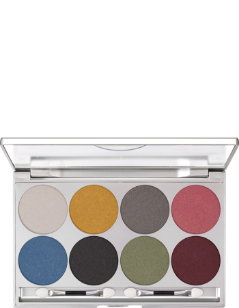 Kryolan Glitter Eyeshadow Set 8 Colours 05308-01