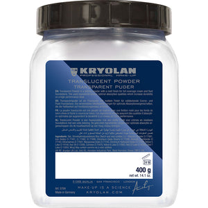 Kryolan Translucent Powder 400g 05704/00