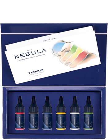 Kryolan Nebula Airbrush Vivid Set 09823-01