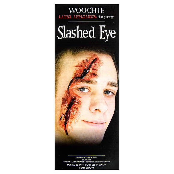 Woochie Latex Prosthetic Slashed Eye